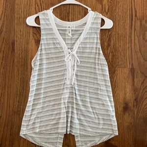 Others Follow striped tank